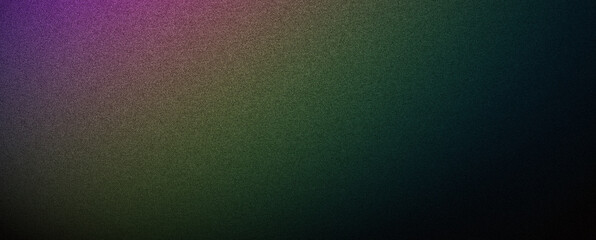 Dark blue yellow purple black color gradient background,abstract grainy noise texture , web banner backdrop design