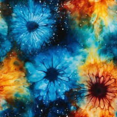 Alcohol Ink Seamless Pattern, Watercolor Seamless Pattern