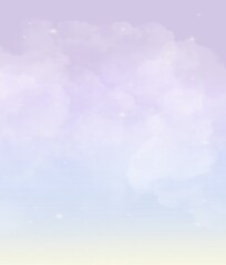 Naklejka premium background with clouds