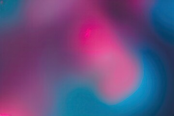 Fototapeta premium Vibrant Cyan and Fuchsia Dynamic Blurred Gradient Background