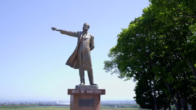 さっぽろ羊ケ丘展望台のクラーク像