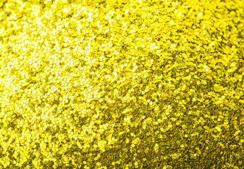 Bright gold  background with copy space.
