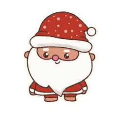 Santa Claus, can be used to make fabric, background or other patterns as desired.