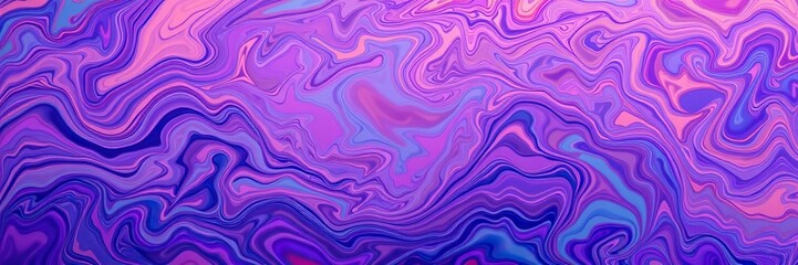 Fototapeta premium Swirling colors blend into a mesmerizing marbled background with flowing patterns, optical illusion, abstract