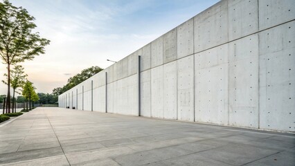 Smooth and even white cement wall texture, ideal for product photography and close-up shots, building material, seamless pattern, architectural feature, minimalist decor