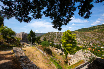 Fototapeta premium Stolac: Historic Town in Bosnia and Herzegovina