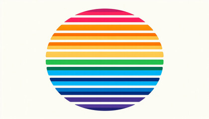 Obraz premium rainbow illustration 