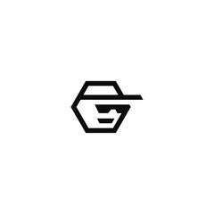 Cool dude letter G logo design.