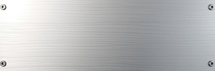 Fototapeta premium Flat metal sheet with fine brush strokes, industrial design, artistic metal