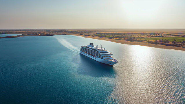 Luxury Cruise in the Persian Gulf: Pristine Waters and Sir Bani Yas Scenery