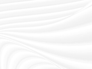 soft light fabric abstract smooth curve shape decorative modern fashion white background