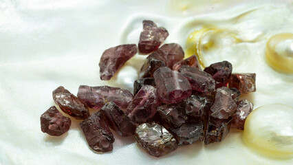 ガーネット　ラフロック　タンブル