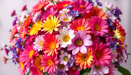 Fototapeta premium bouquet of flowers