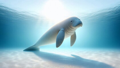 Fototapeta premium Marine Conservation through realistic 3D Visualization