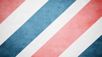 Fototapeta premium A vibrant, striped texture featuring red, white, and blue colors, ideal for backgrounds or creative projects.