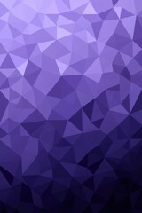 Obraz premium Abstract geometric background in shades of purple, featuring triangular shapes and a gradient effect. Ideal for modern design projects.