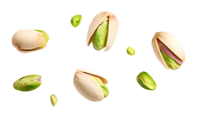 pistachio dry fruit isolated on white background 
