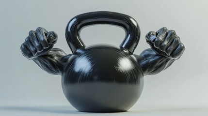 Fototapeta premium Breaking Limits: The Journey of a Weightlifting Champion