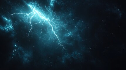 Cosmic Lightning Storm