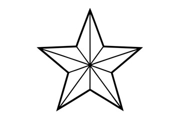 christmas  star  silhouette vector