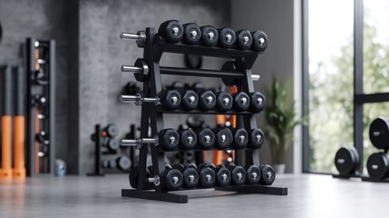 Naklejka premium Breaking Limits: The Journey of a Weightlifting Champion