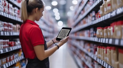 Automated Inventory Scanning and Efficient Order System in Modern Retail Warehouse