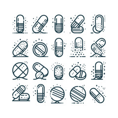 Medicine Icons Set Vector Design. Medical Icons Set Vector Design Illustration