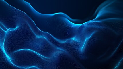 Obraz premium 宇宙と水色の煙