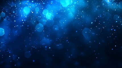 宇宙と水色の煙