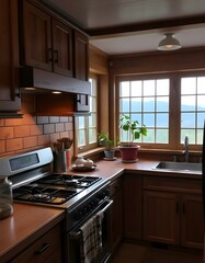 Fototapeta premium Kitchen Sanctuary