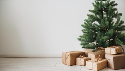 Christmas Arrange holiday-related items in a flat lay on a vibrant or rustic background