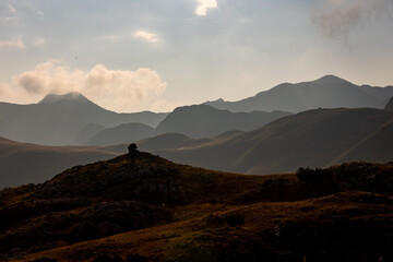 Aerial View of Zelengora Mountains in Bosnia