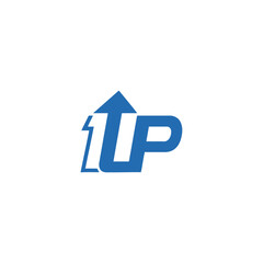 1up logo design