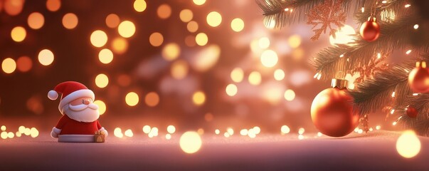 Savings ad with blank space for Christmas sale offers, savings template, festive appeal