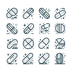 Medicine Icons Set Vector Design. Medical Icons Set Vector Design Illustration