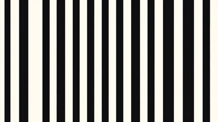 Vertical black and white stripes creating modern and minimalist pattern