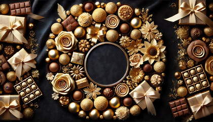 バレンタイン・スイーツ・フレーム