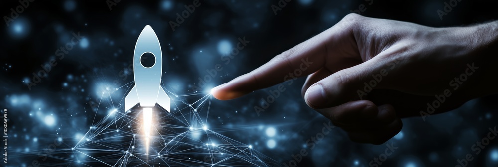 Poster business innovation and progress launching new ideas and concepts to new heights, developing strateg