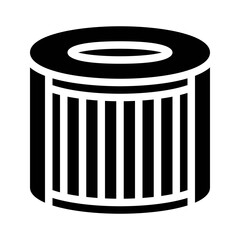 Air Filter glyph icon
