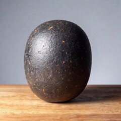 a contemporary art sculpture with varied textures, such as rough, smooth, or polished surfaces. Focus on how different textures interact and how lighting can bring out these tactile qualities