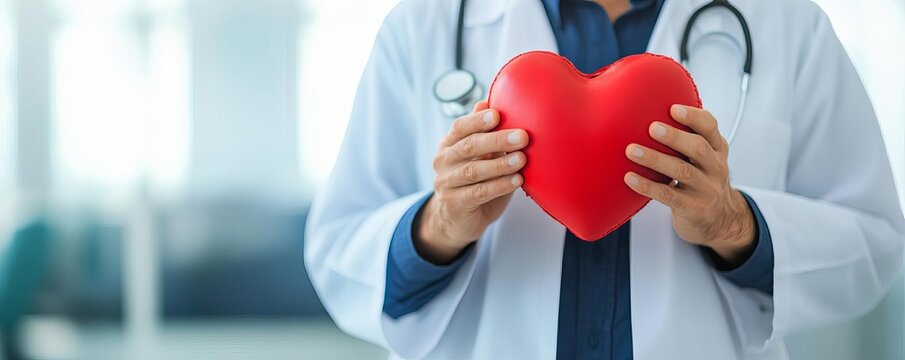 Cardiologist explaining heart health tips to a patient, cardiology, patient education