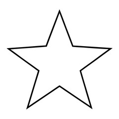 Star Icon Set   Vector Stock Illustration  different forms of stars..