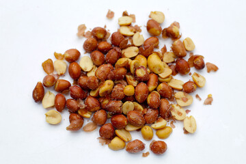 Red skin peanuts roasted salted, peanut snacks