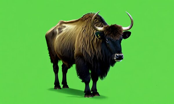 Yak, a powerful mammal
