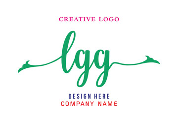 LGG  lettering logo is simple, easy to understand and authoritative