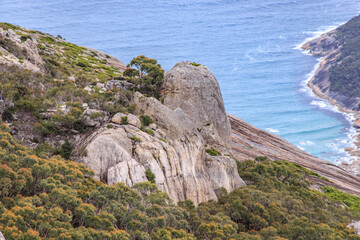 Breathtaking View from the Peak of Mt. Oberon in Wilsons Promontory, Australia