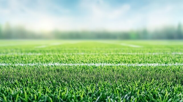 Green grass field