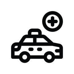 emergency icon. vector line icon for your website, mobile, presentation, and logo design.