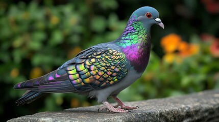 Obraz premium Beautiful pigeon