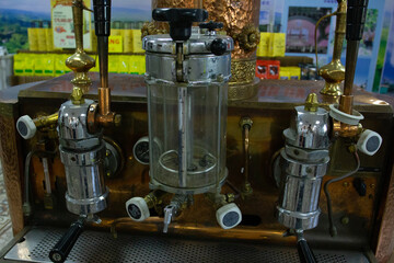 Retro coffee machine